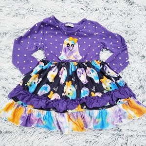 Girls ghost boo dress